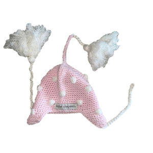 Bebe Chapeau 0-6 mo crochet baby hat